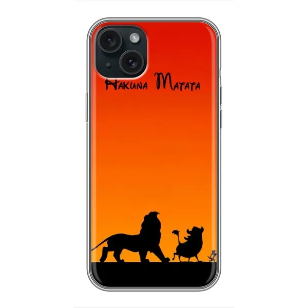 Чехол с принтом «Акуна Матата закат» для iPhone 14 Plus