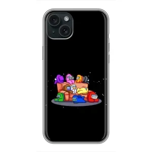 Чехол Амонг Ас для iPhone 14 Plus (AlphaPrint) (Амонг-ас)