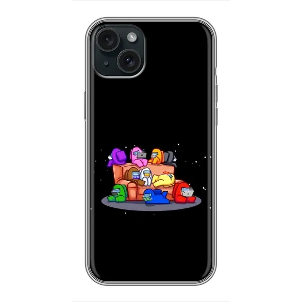 Чехол с принтом «Амонг-ас» для iPhone 14 Plus