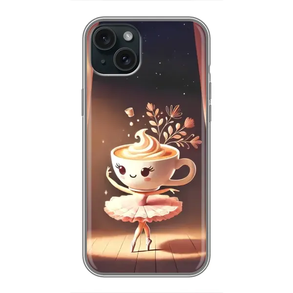 Чехол с принтом «Балерина капучина» для iPhone 14 Plus
