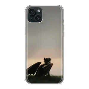 Чехол как приручить дракона на iPhone 14 Plus (Беззубик)