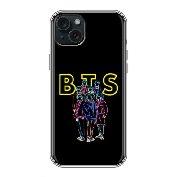 Чехол с принтом «BTS стайл» для iPhone 14 Plus Чехол с принтом «BTS стайл» для iPhone 14 Plus