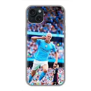 Чехлы с футболистом Ерлинг Холанд для iPhone 14 Plus (AlphaPrint)