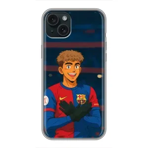 Чехол с футболистом Ламин Ямаль iPhone 14 Plus (Футболист Ямаль)