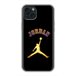 Чохли для iPhone 14 Plus - з картинкою JORDAN (AlphaPrint) (Jordan Gold)
