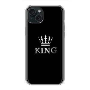 Чохол з принтом «KING» для iPhone 14 Plus