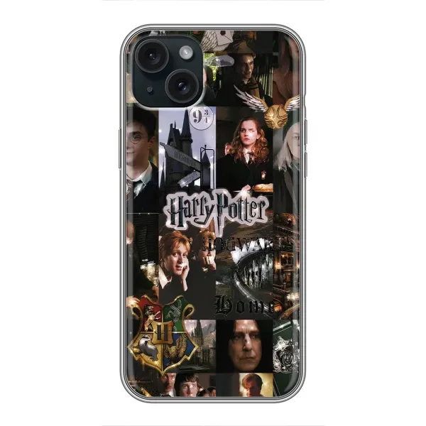 Чехол с принтом «коллаж Гарри Поттер» для iPhone 14 Plus
