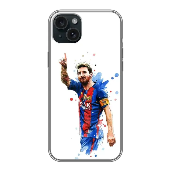 Чехол с принтом «Лео Месси» для iPhone 14 Plus