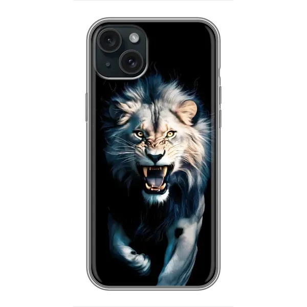Чохол з принтом «Лев у темряві» для iPhone 14 Plus Чохол з принтом «Лев у темряві» для iPhone 14 Plus