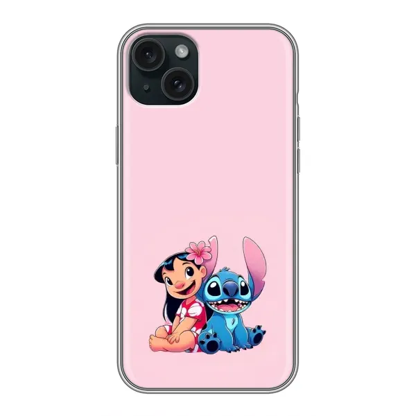 Чехол с принтом «Лило и Стич» для iPhone 14 Plus