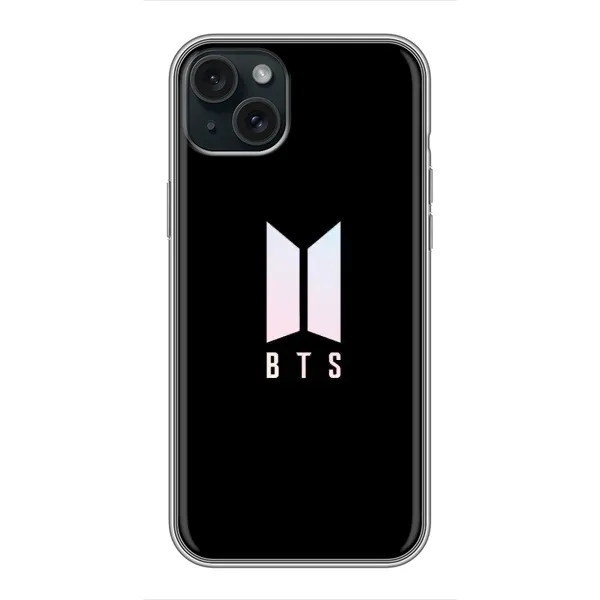 Чехол с принтом «Лого BTS» для iPhone 14 Plus Чехол с принтом «Лого BTS» для iPhone 14 Plus