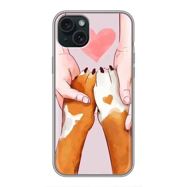 Чехол с принтом «Любовь к собакам» для iPhone 14 Plus Чехол с принтом «Любовь к собакам» для iPhone 14 Plus
