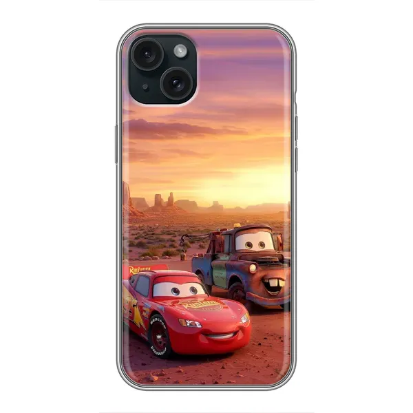 Чехол с принтом «Маквин и Метр» для iPhone 14 Plus