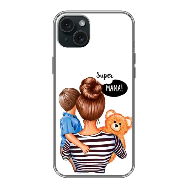Чохол з принтом «Мама з синочком» для iPhone 14 Plus