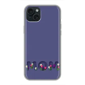 Чохли для мами на iPhone 14 Plus (Мама в квітах)