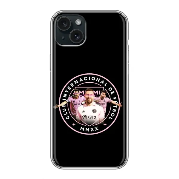 Чохол з принтом «Мессі в лого» для iPhone 14 Plus Чохол з принтом «Мессі в лого» для iPhone 14 Plus