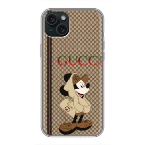 Чехлы ГУЧЧИ для Эппл 14 Плюс (AlphaPrint) (Mickey GUCCI)