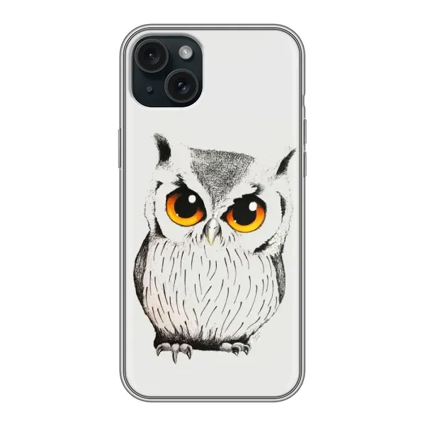 Чохол з принтом «Мила Сова» для iPhone 14 Plus Чохол з принтом «Мила Сова» для iPhone 14 Plus
