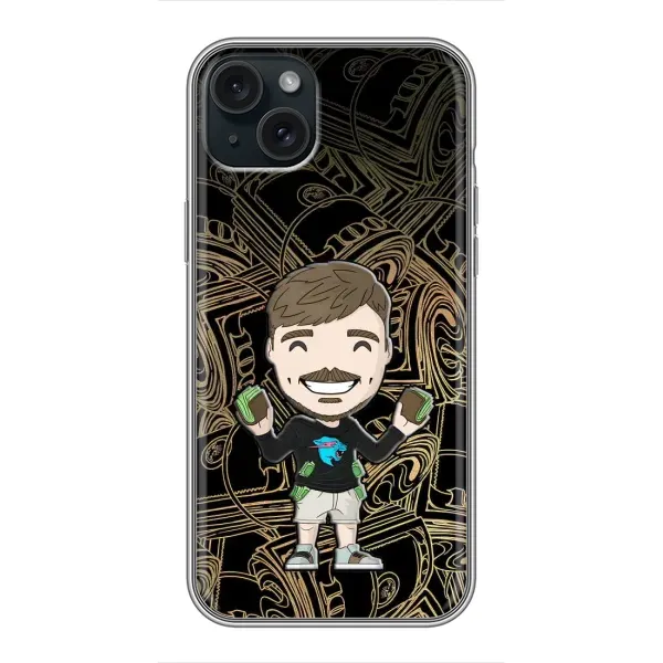 Чехол с принтом «Mister Beast» для iPhone 14 Plus