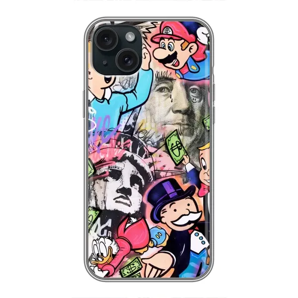 Чохол з принтом «Monopoly man» для iPhone 14 Plus