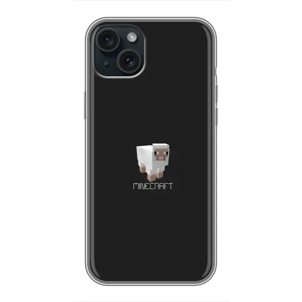 Чехол с принтом «Овечка Майнкрафт» для iPhone 14 Plus