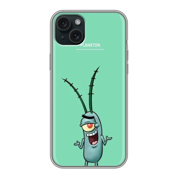 Чехол с принтом «Персонаж Планктон» для iPhone 14 Plus