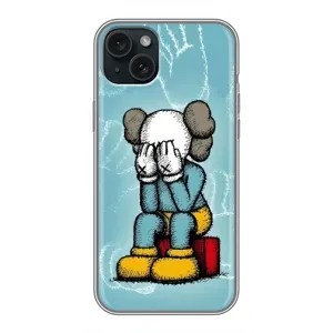 Чохли для iPhone 14 Plus - Bearbrick Louis Vuitton (PREMIUMPrint) (Плач Bearbrick)