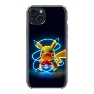 Чохол з Пікачу на iPhone 14 Plus (Покемон)