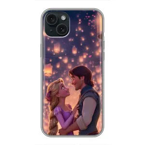 Чохол Рапунцель для iPhone 14 Plus (Принцеса та принц)