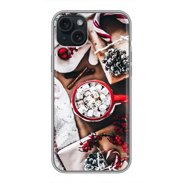 Чехол с принтом «Рождественская атмосфера» для iPhone 14 Plus