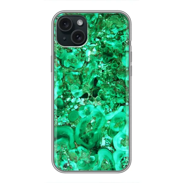 Чохол з принтом «Салатовий Мрамор» для iPhone 14 Plus