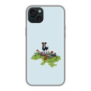 Чохли з картинкою собаки Патрон для iPhone 14 Plus (AlphaPrint) (Сапер Пес)
