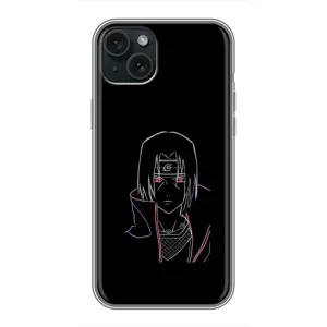 Чехол с принтом «силуэт Итачи» для iPhone 14 Plus