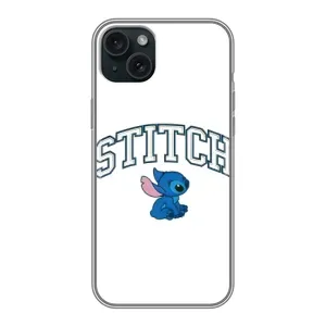 Чехол с принтом Стич на iPhone 14 Plus (Стич лого)