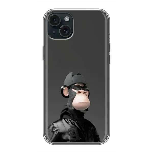 Чехол с принтом «стильная обезьяна NFT» для iPhone 14 Plus