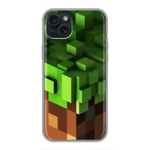 Чехол Майнкрафт на iPhone 14 Plus (AlphaPrint) Minecraft