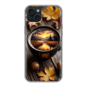 Чехол с принтом «Темный кофе» для iPhone 14 Plus