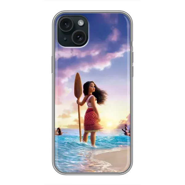 Чехол с принтом «Моана с веслом» для iPhone 14 Plus