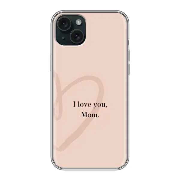 Чохол з принтом «Серце мамі» для iPhone 14 Plus