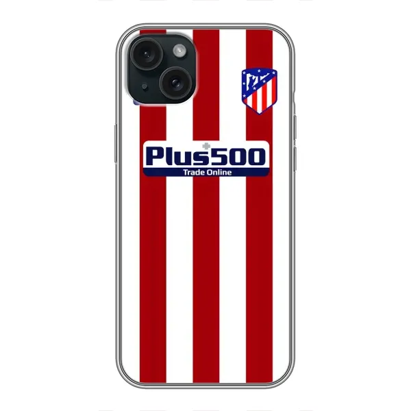 Чехол с принтом «Atletico» для iPhone 15 Plus
