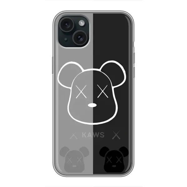 Чохол з принтом «БеарБрік очі» для iPhone 15 Plus
