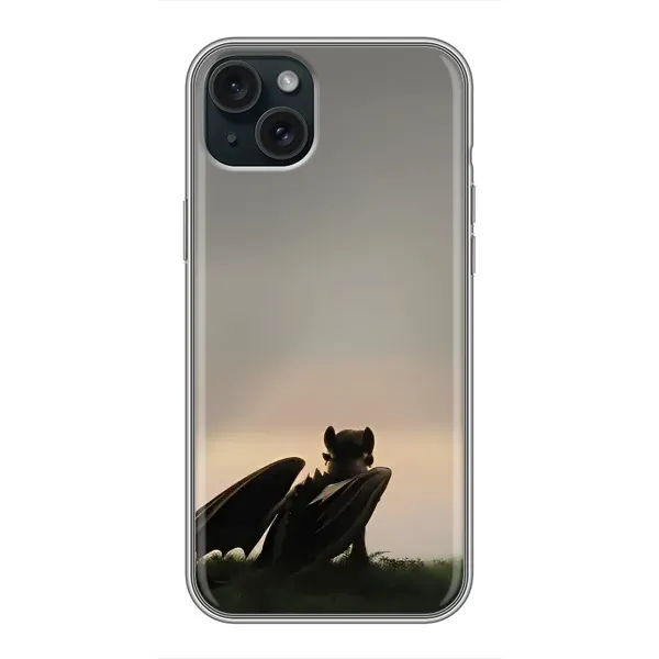 Чехол с принтом «Беззубик» для iPhone 15 Plus