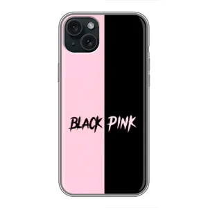 Чохол з музикальним гуртом для iPhone 15 Plus (БлекПінк)