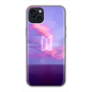 Чохол з принтом «BTS логотип» для iPhone 15 Plus