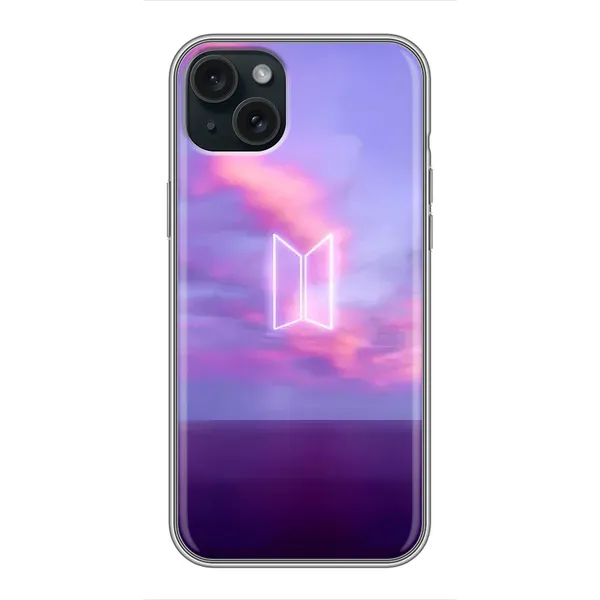 Чохол з принтом «BTS логотип» для iPhone 15 Plus