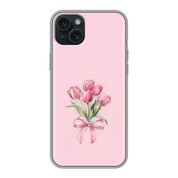 Чохол з принтом «Букет квітів» для iPhone 15 Plus
