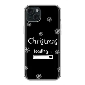 Різдвяні, Святкові Чохли для Apple 15 Плюс (Christmas loading)