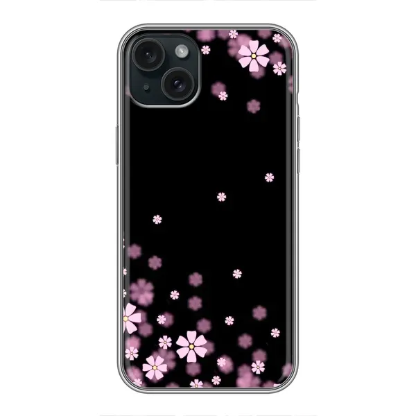 Чохол з принтом «Квіти маленькі» для iPhone 15 Plus