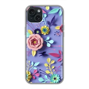 Чохли з квітами для iPhone 15 Plus (VPrint) (Дизайн квітів)