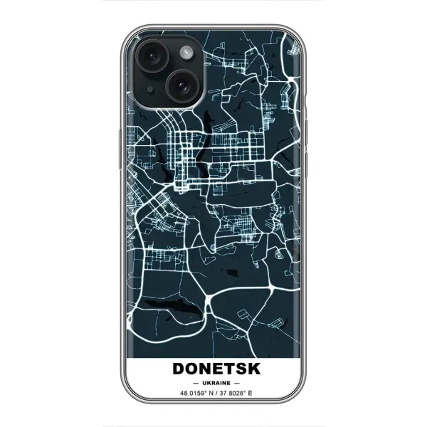 Чохол з принтом «Донецьк» для iPhone 15 Plus